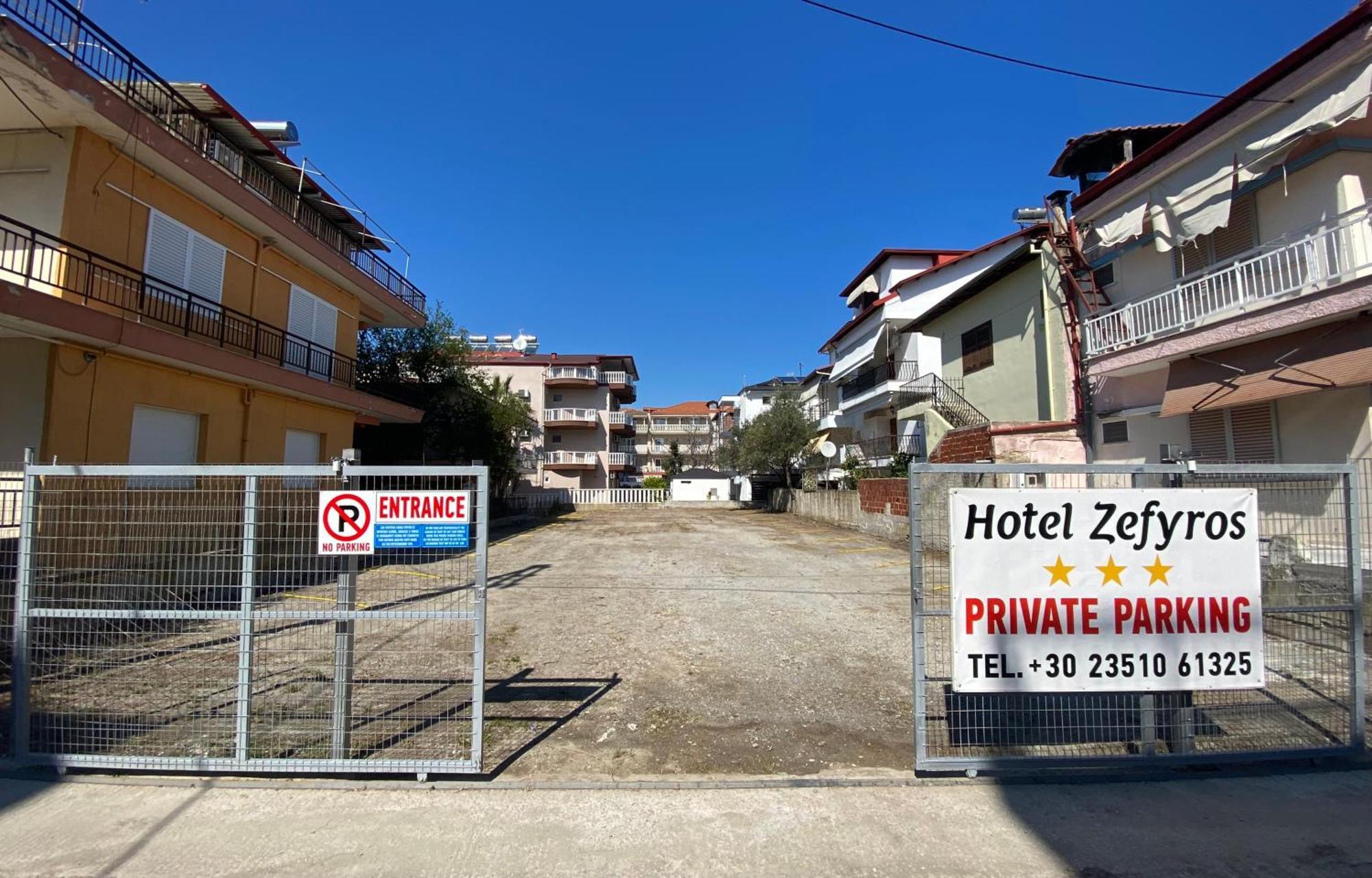 Hotel Zefyros Paralía Extérieur photo